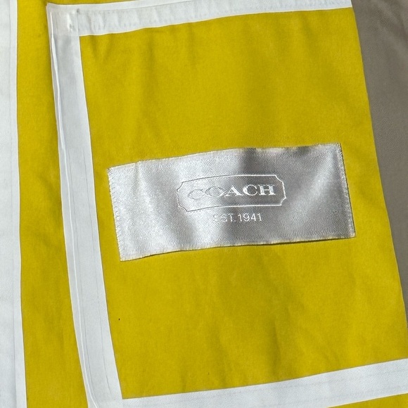 Coach Women's Trench Coat in Navy and Beige Size xs - Picture 9 of 15